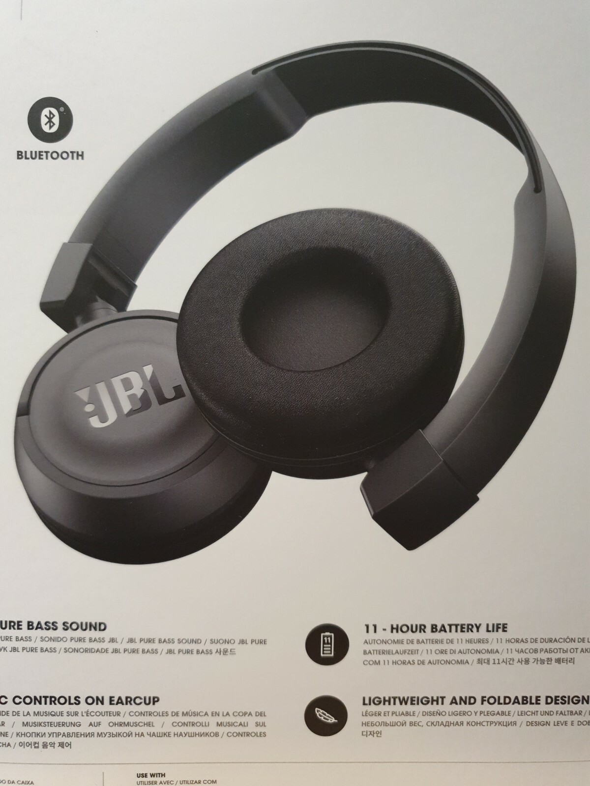 Cuffie JBL T460BT Bluetooth Nero | Acquisti Online su eBay