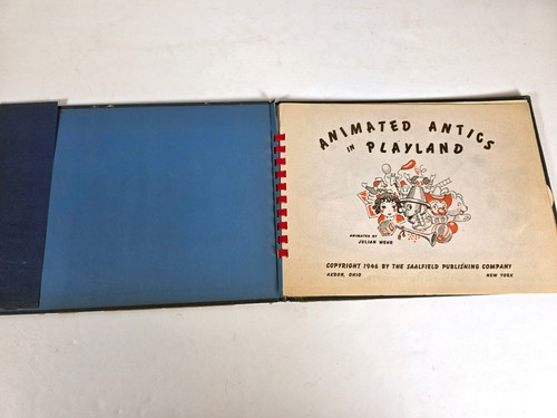 Animated Antics in Playland • 1946 Julian Wehr • w/Complete Movables Dust Jacket - Bild 2 von 14