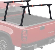 70-78 Adjustable Pick Up Ladder Rack Aluminum Truck Carrier For Kayak 1000lbs
