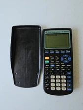 Texas Instruments TI-83 Plus Graphing Calculator W/Cover Works Perfectly