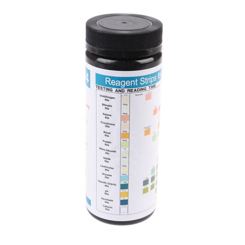 URS-14 100 strisce Carta reattiva per analisi delle urine Strisce reattive CR - Picture 7 of 12
