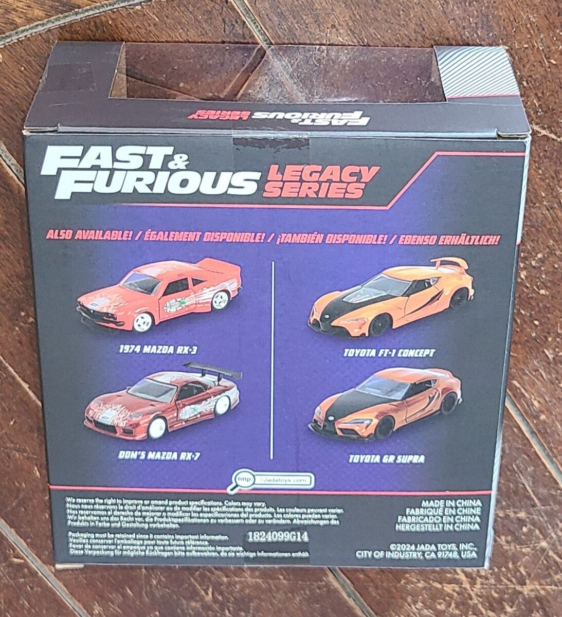 Fast & Furious Legacy Series: TOYOTA FT-1 CONCEPT/TOYOTA GR