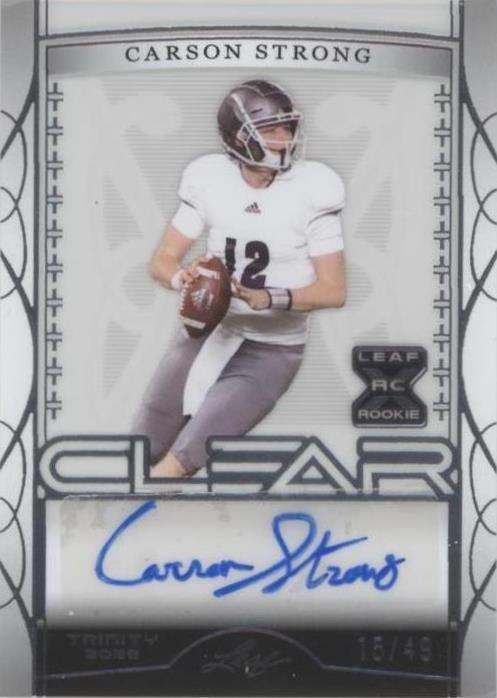 2022 Leaf Trinity Carson Strong #CA-CS1 - 1 of 2