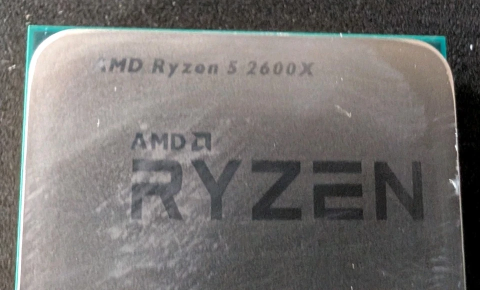 AMD CPU Ryzen 5 2600x AM4 Socket With Heatsink & Fan - Image 3 of 4