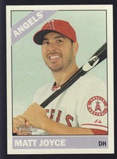 2015 MLB Topps Heritage BB Reverse Flip Stock Variation Parallel #539 Matt Joyce