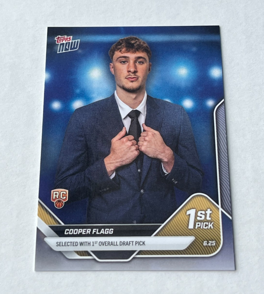 2025-26 Topps Now Draft - Cooper Flagg #D1 /123650 (RC)