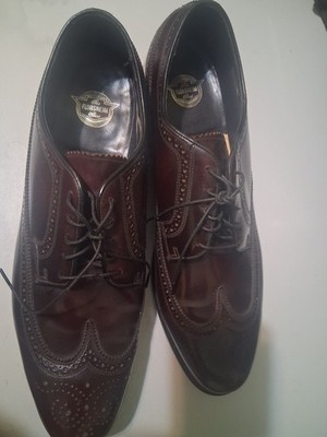Florsheim Royal Imperial Brogue Lace Up Wingtip Shoes  display picture 3