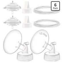 Maymom Pump Parts Compatible with Spectra S1 S2 9 Plus Electric Breastpump, 13mm