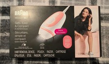 Braun Silk-expert Mini PL1014 IPL Hair Removal Device Pink SensoAdapt  Pouch