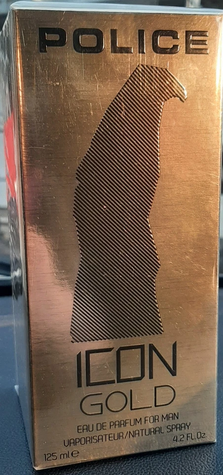 Police Icon Gold EDP 125ml Brand New Sealed Discontinued - image 4 of 4