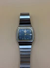 Seiko 5 Watch Automatic Vintage square tv dial black 7009 - 206A  day date Japan