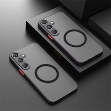 For Samsung A16 A15 A06 A56 A55 A36 A57 A26 A17 Shockproof Magnetic Phone Case