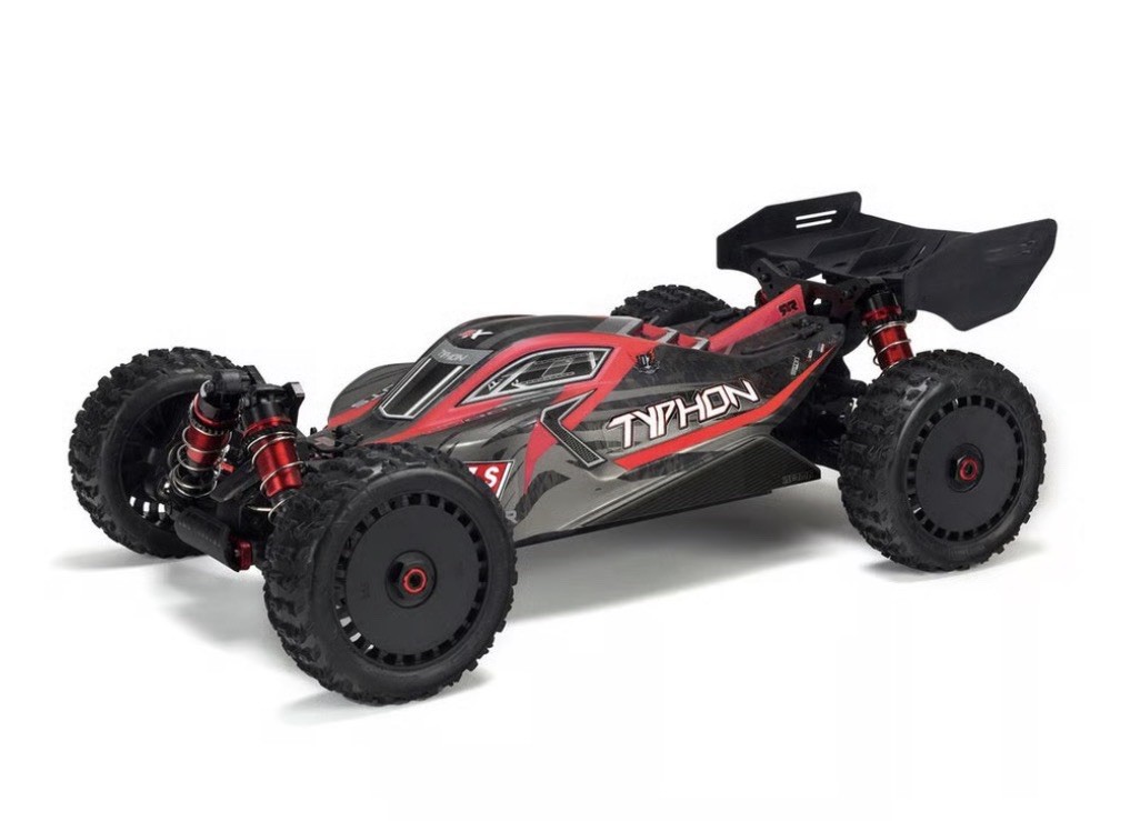 Arrma Typhon 6S BLX Brushless RTR 1/8 4WD Buggy (Red/Black) 