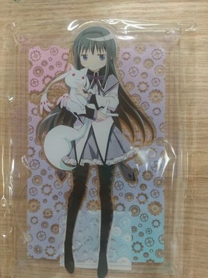 Puella Magi Madoka Magica Homura Akemi & Kyubey Acrylic Stand Madomagi