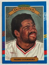 1991 Donruss #25 Pedro Guerrero St Louis Cardinals Diamond Kings