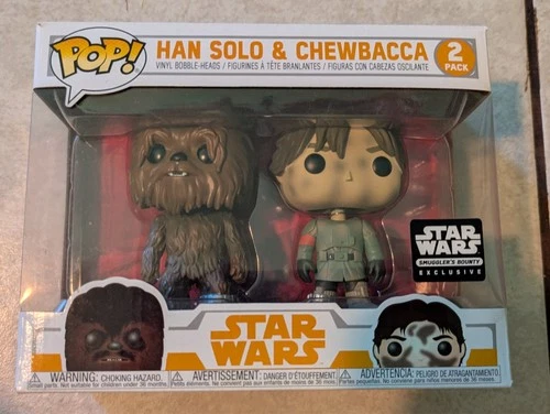 Funko Pop! Vinyl: Star Wars - Solo W1 - Han & Chewbacca Chained - Smuggler's...