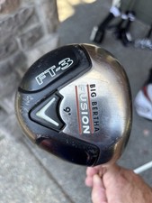 Callaway BIG BERTHA Fusion FT-3 Driver 9 Fusion Draw NVS ALDILA Stiff Flex RH