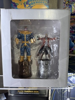 Eaglemoss Marvel Chess Collection Special Star Lord/Thanos King Figure  