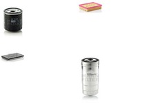 Inspektionspaket Filtersatz XL MANN-FILTER Aktivkohlefilter Filtereinsatz JTD