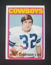 *** NICE 1972 Topps HIGH #301 Walt Garrison card - Dallas Cowboys ! ***