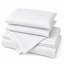 4 Piece Sheet Set - Comfy Breathable & Cooling Bed Sheets Set