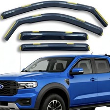 Extra Durable in-Channel Rain Guards Window Visors Maverick 2022-2026