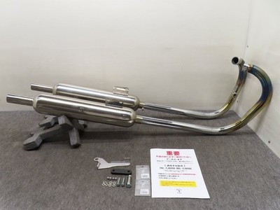 W800 Late Meguro K3 Earl'S Gear Edelstahl Komplettauspuff