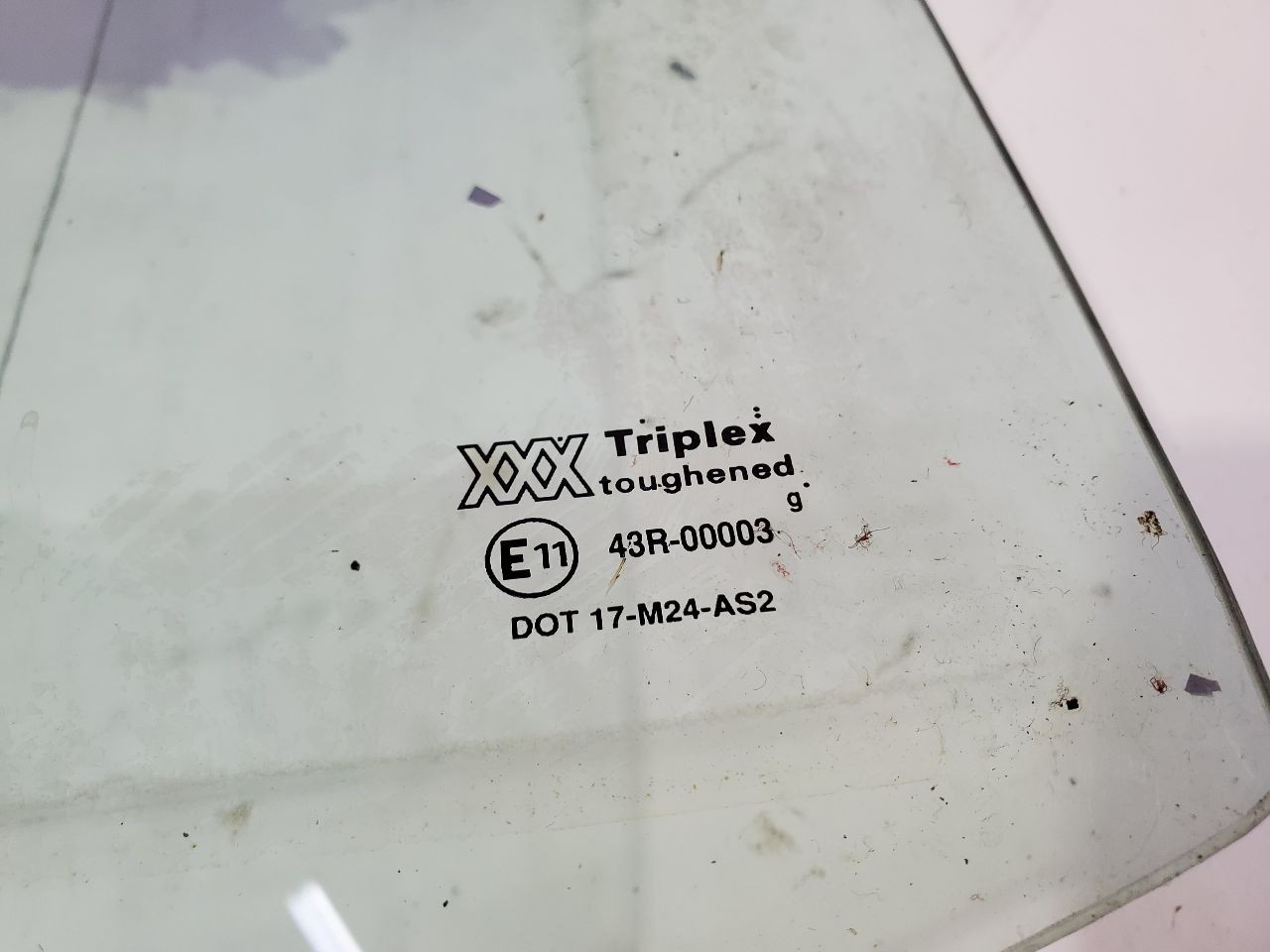 Used Door Glass Rear fits: 1991 Bentley TURBO R  Grade A