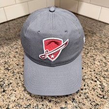 San Antonio Commanders AAF Football New Era 9TWENTY Hat Cap Gray Strap Back