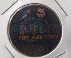 Chucky Good Guy Doll Vist Good Guy Toy Factory Kennedy Half Dollar  Childs Play