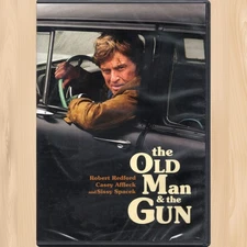 Robert Redford THE OLD MAN & THE GUN DVD Casey Affleck SISSY SPACEK       1112