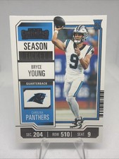2023 Contenders Football - Bryce Young #15 - 'Season Ticket' ROOKIE Card New NM!