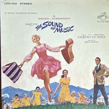 RCA Victor The Sound of Music Julie Andrews Vinyl LP 12