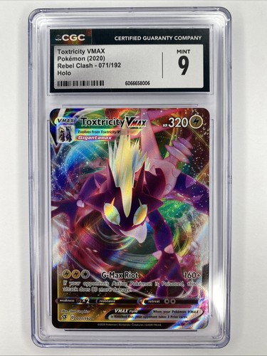 Toxtricity VMAX graded CGC 9 for sale on eBay
