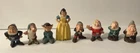 Vintage Marx Disneykins Snow White & The 7 Dwarfs - 8 Miniature Figurines 1960’s