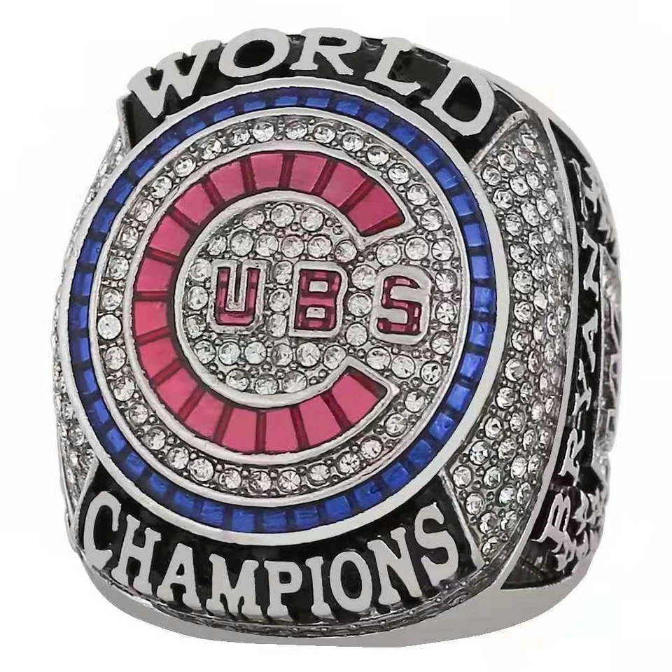 Anillo Serie Mundial Chicago Cubs 2016 - RIZZO #44 - Regalo para fanáticos - Anillo réplica MLB Foto 2 de 4