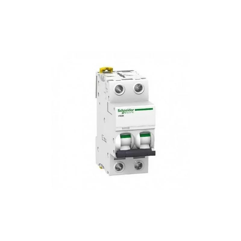 Schneider A9F87232 Disjoncteur 32 A - Acti9 - iC60H - 2P- Courbe C