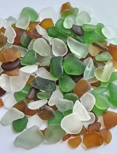1 LBS Genuine Beach Sea Glass All Sizes Small- Large