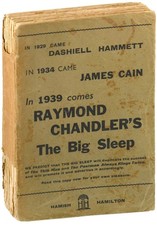 Raymond Chandler-THE BIG SLEEP-1939-1ST/1ST UK ED-UNCORRECTED PROOF COPY-RARE