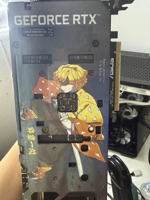 ASUS TUF Demon Slayer RTX 3060-O12G-KIMETSUNOYAIBA V2 OC Edition Graphics Card