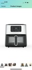 Cuisinart Air Fryer Oven, 6-Qt Basket Stainless Steel Air Fryer, AIR-200