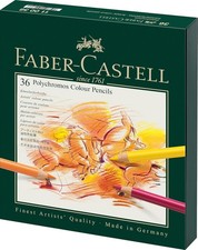 Faber-Castell Polychromos Coloured Pencils Gift Box x 36 Colours