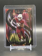 2024 Panini Select - Premier Level Trey Benson #198 Red & Black Shock Prizm (RC)