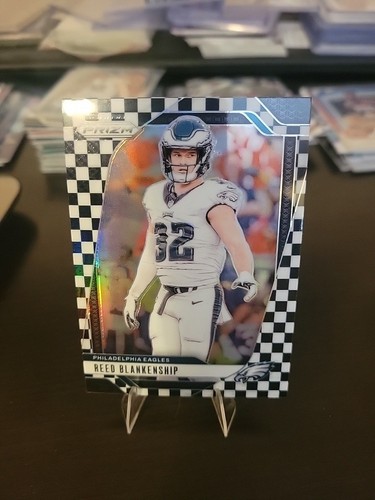 2024 Panini Prizm Checkerboard SSP #236 Reed Blankenship Philadelphia Eagles