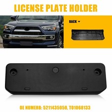 Front License Plate Tag Frame Holder Bracket For 14-23 Toyota 4runner Limited Ek Front License Plate Tag Frame Holder Bracket For 14-23 Toyota 4runner Limited Ek