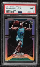 2019-20 Panini Prizm Rookie Silver Prizm PJ Washington Jr #258 PSA 9 MINT 0f3j