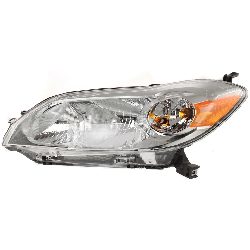 Headlight Set For 2009-2014 Toyota Matrix Left and Right Headlamp With Bulb 2Pc - Image 3 of 4