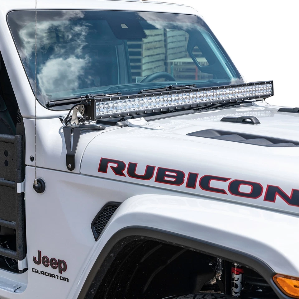 Barra de luz LED 1501306 Aries para Jeep Wrangler Gladiator 2020-2023 Foto 2 de 4