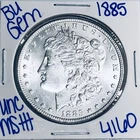 1885 BU UNCIRCULATED MORGAN SILVER DOLLAR AUTHENTIC U.S. MINT FREE SHIPPING 4160