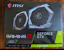 MSI GAMING X GeForce GTX 1660 SUPER 6GB Graphics card